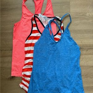 Bundle of 3 workout tops from J Crew/New Balance collab